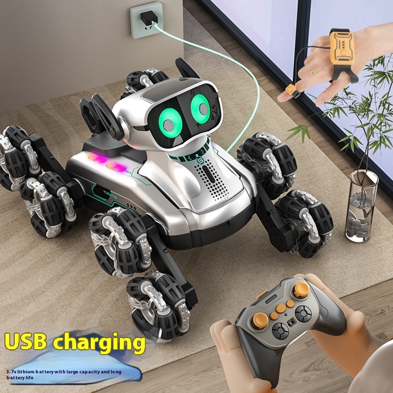 Mechanical Dog Stunt Remote Control Toy Car - Image 8