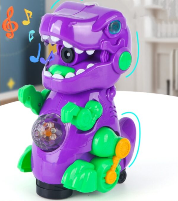 Electric Cartoon Bubble Toy Universal Wheel With Light And Sound Effect Children's Outdoor Indoor Parent-child Toy Gift - Image 7