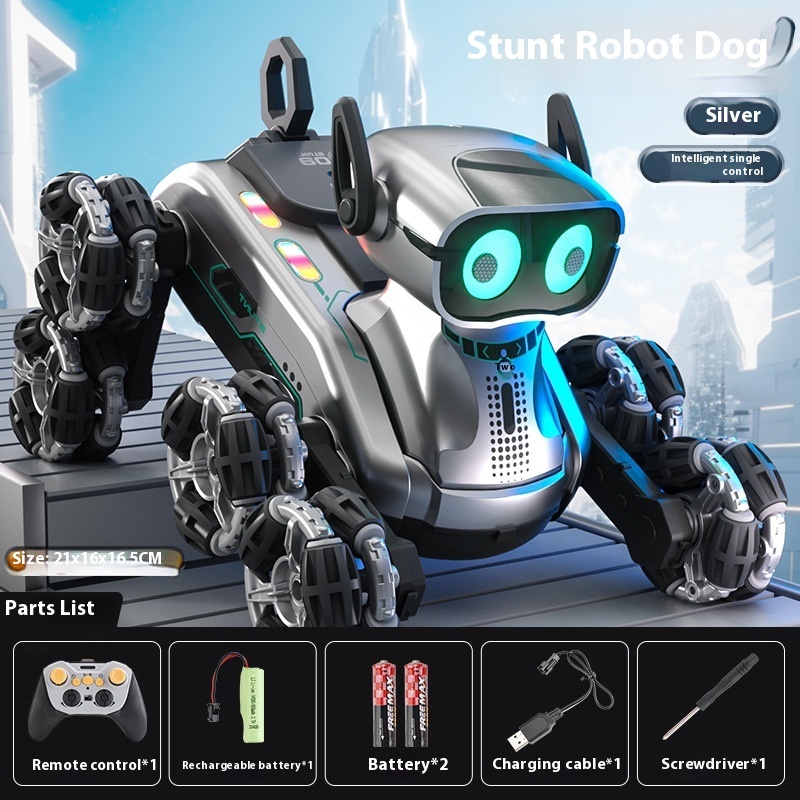 Mechanical Dog Stunt Remote Control Toy Car - Image 6