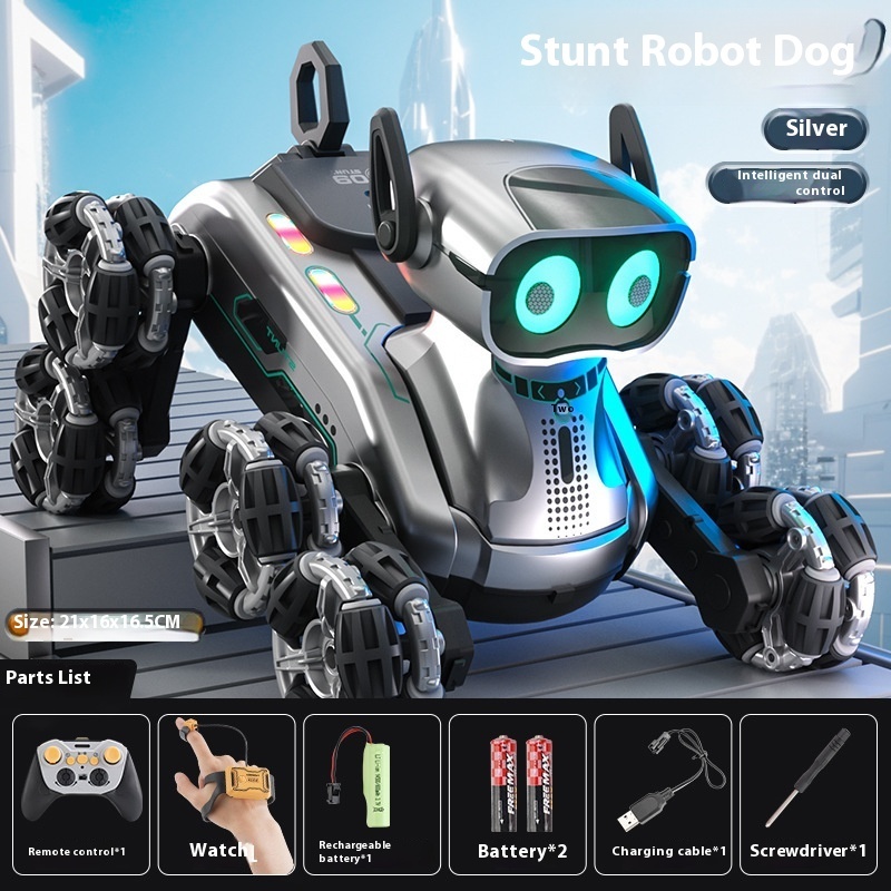 Mechanical Dog Stunt Remote Control Toy Car - Image 7
