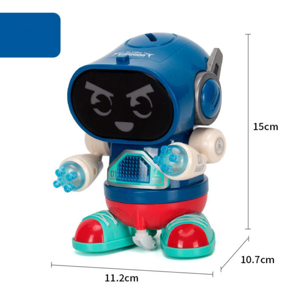 Electric Rock Robot, Music, Light, Automatic Walking, Swinging And Dancing Robot, Children's Toys - Image 3